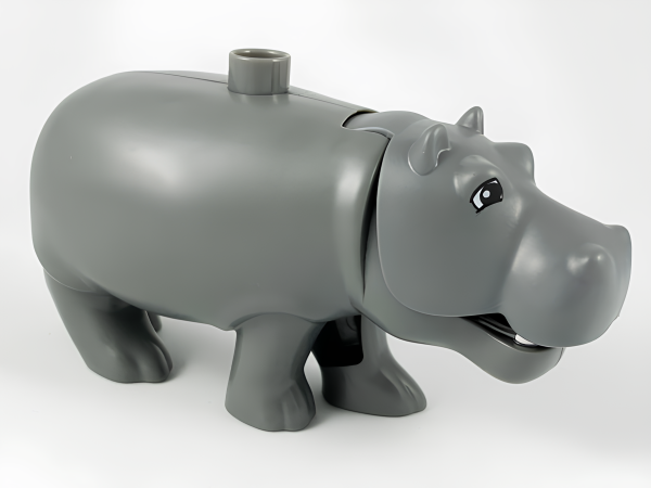 Гиппопотам Lego Duplo Hippo Adult with Opening Jaw 98200c01pb01 U